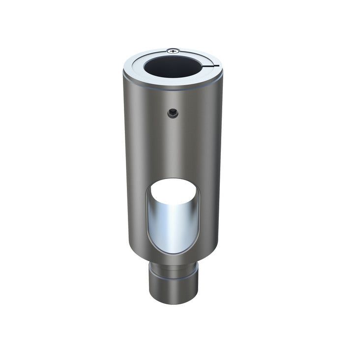 Dim Gray Multibrackets M Extension Pipe 10cm for M VESA Gas Lift Arm Single Silver