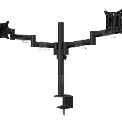 Dark Slate Gray Multibrackets M VESA Deskmount Officeline Dual Black