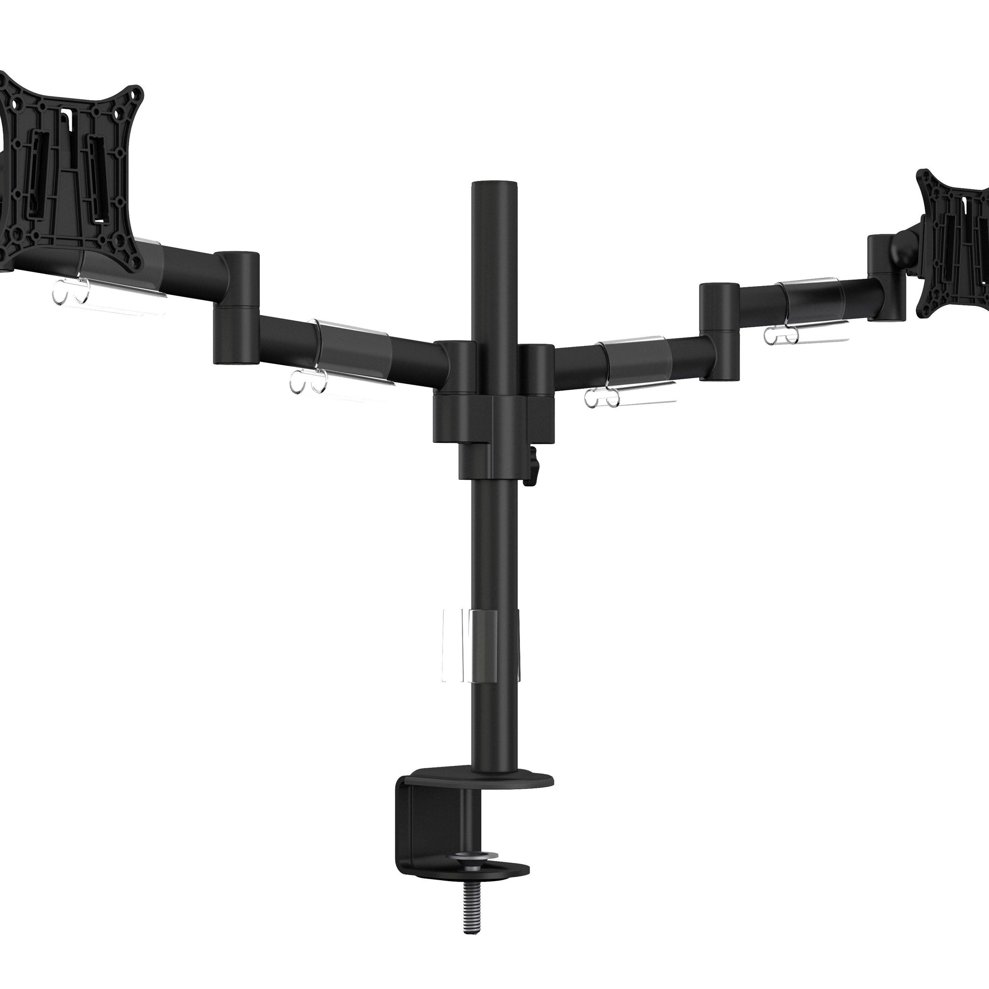 Dark Slate Gray Multibrackets M VESA Deskmount Officeline Dual Black