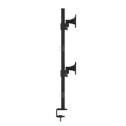 Dark Slate Gray Multibrackets M VESA Deskmount Officeline Dual Vertical Black