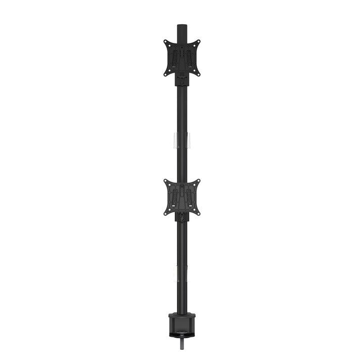 Dark Slate Gray Multibrackets M VESA Deskmount Officeline Dual Vertical Black