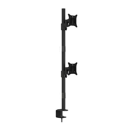 Dark Slate Gray Multibrackets M VESA Deskmount Officeline Dual Vertical Black