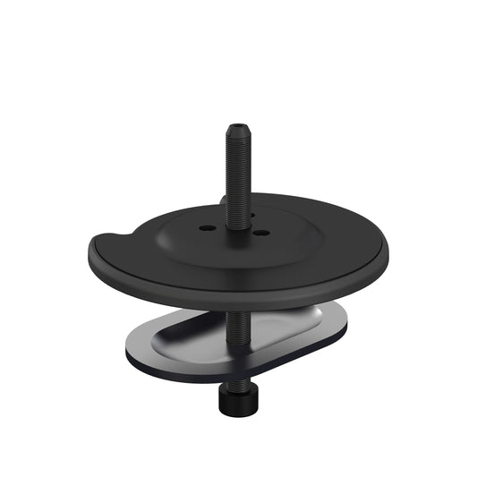 Dark Slate Gray Multibrackets M VESA Deskmount Officeline Grommet Base Black