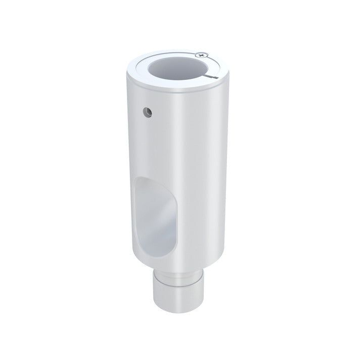 Light Gray Multibrackets M Extension Pipe 10cm for M VESA Gas Lift Arm Single White
