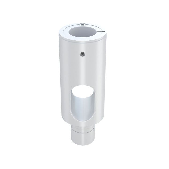 Light Gray Multibrackets M Extension Pipe 10cm for M VESA Gas Lift Arm Single White