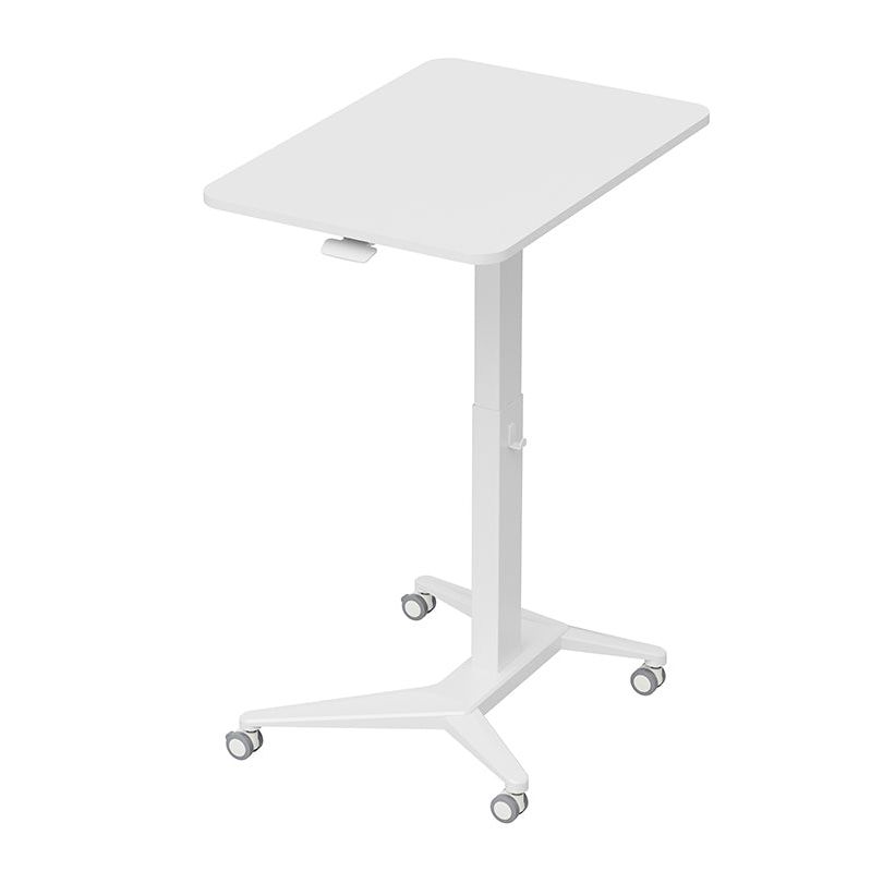 Light Gray Multibrackets M Height Adjustable Workstation Basic