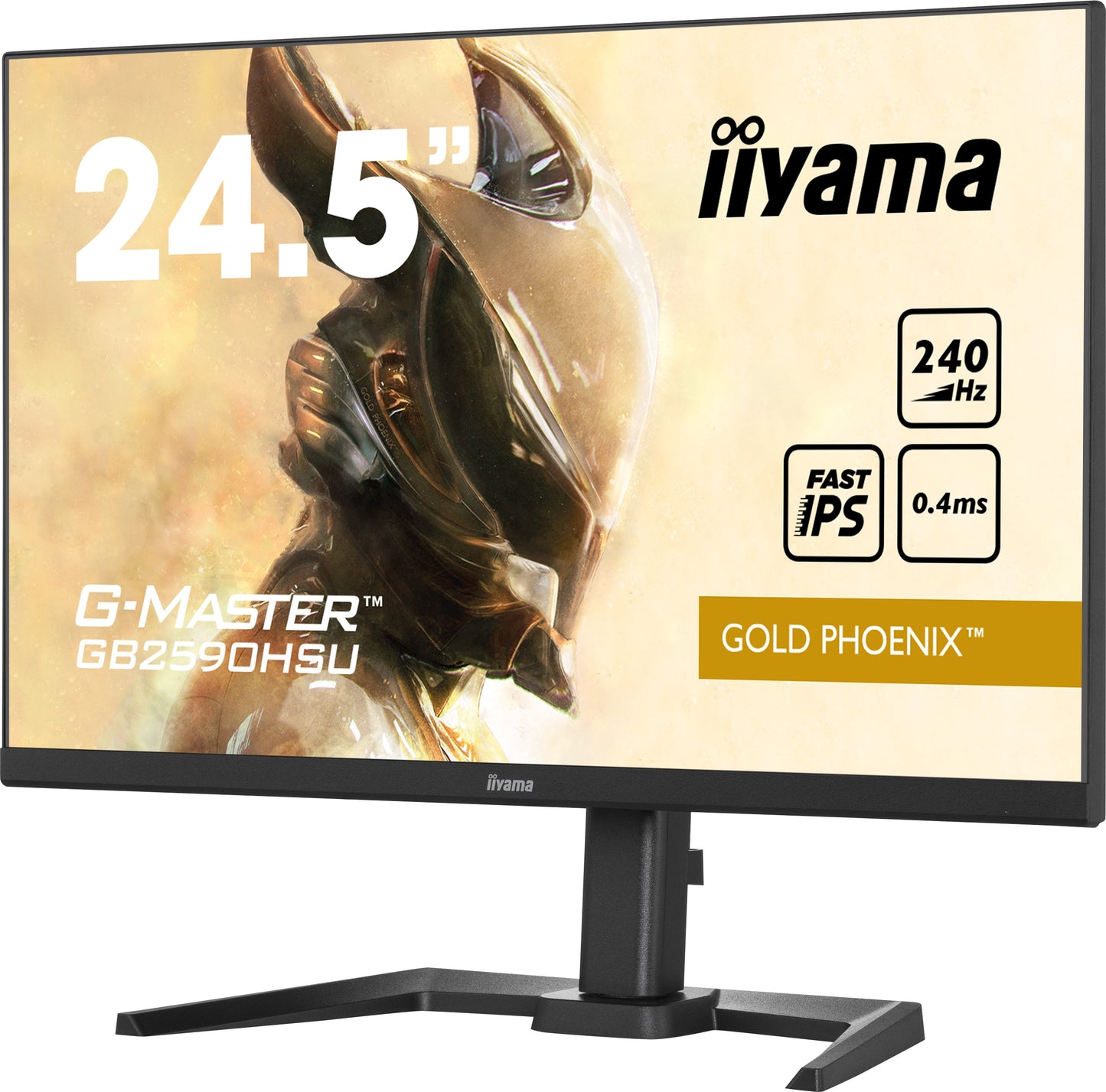 Dark Slate Gray iiyama G-Master GB2590HSU-B5 Gold Phoenix 24.5" 240Hz Gaming Monitor