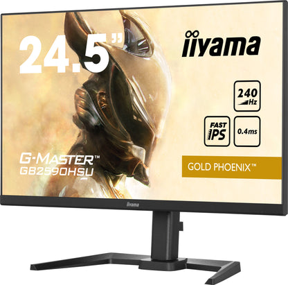Dark Slate Gray iiyama G-Master GB2590HSU-B5 Gold Phoenix 24.5" 240Hz Gaming Monitor