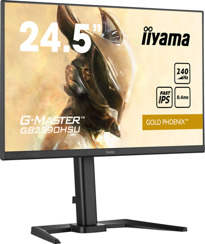 Dark Slate Gray iiyama G-Master GB2590HSU-B5 Gold Phoenix 24.5" 240Hz Gaming Monitor