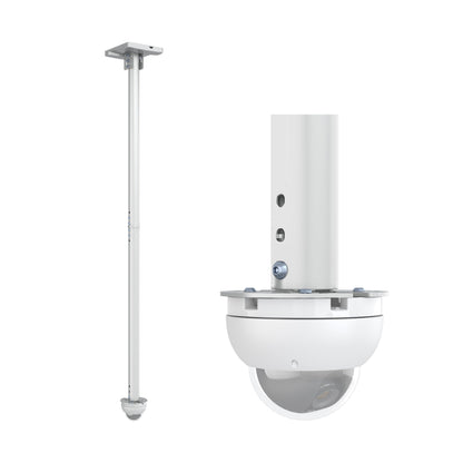 Light Gray Multibrackets M Pro Series CCTV Ceilingmount White