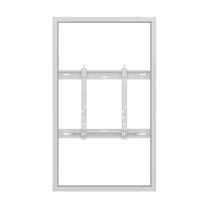 Light Gray Multibrackets M Pro Series - Enclosure 55" Wall Slim Medium White