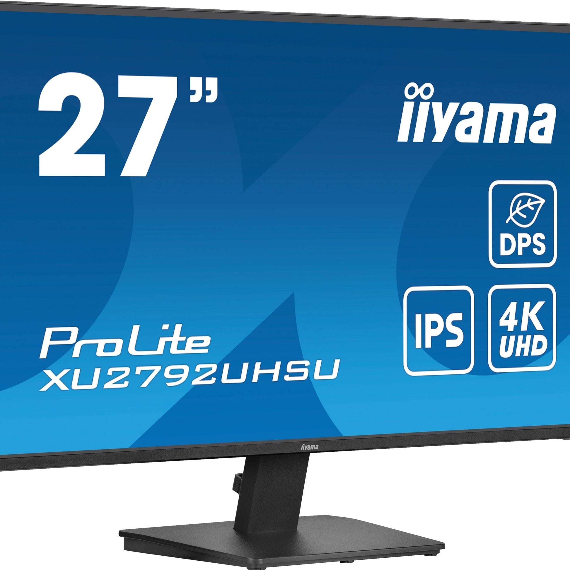 Dark Cyan iiyama ProLite XU2792UHSU-B6 computer monitor 68.6 cm (27") 3840 x 2160 pixels 4K Ultra HD LED Black