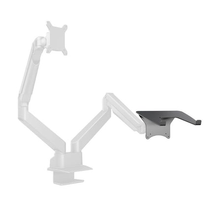 Light Gray Multibrackets M Laptop Holder Gas Lift Arm Black