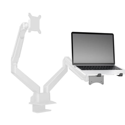 Light Gray Multibrackets M Laptop Holder Gas Lift Arm Black