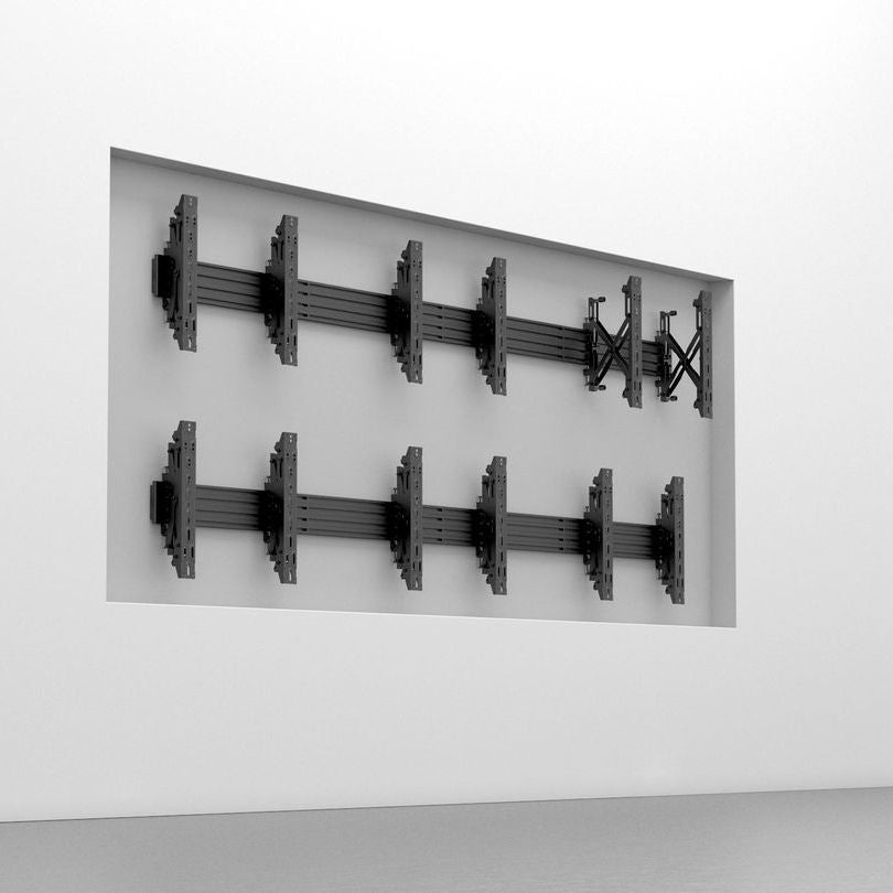 Light Gray Multibrackets M Pro Series - M Push in Pop out VESA 400