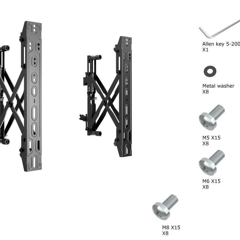 Dark Slate Gray Multibrackets M Pro Series - M Push in Pop out VESA 400