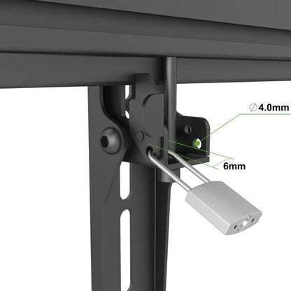 Dark Slate Gray Multibrackets M Anti-Theft 2-pack