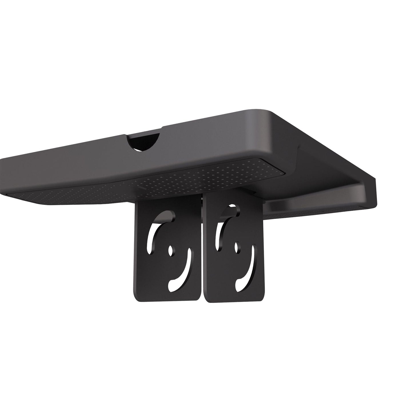 Dark Slate Gray Multibrackets M Pro Series - Ceiling Plate with Plastic Cover Black