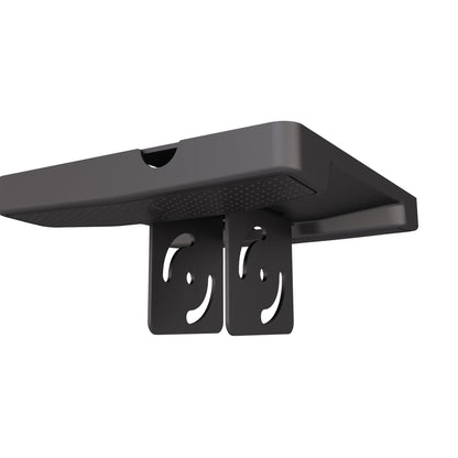 Dark Slate Gray Multibrackets M Pro Series - Ceiling Plate with Plastic Cover Black