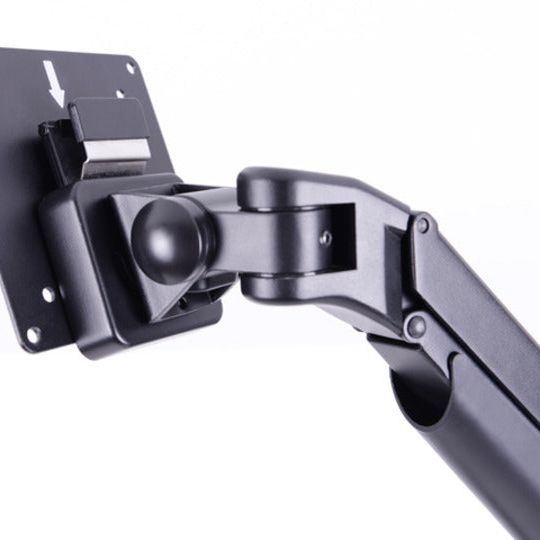 Dark Slate Gray Multibrackets M VESA Gas Lift Arm Single Black w. Duo Crossbar