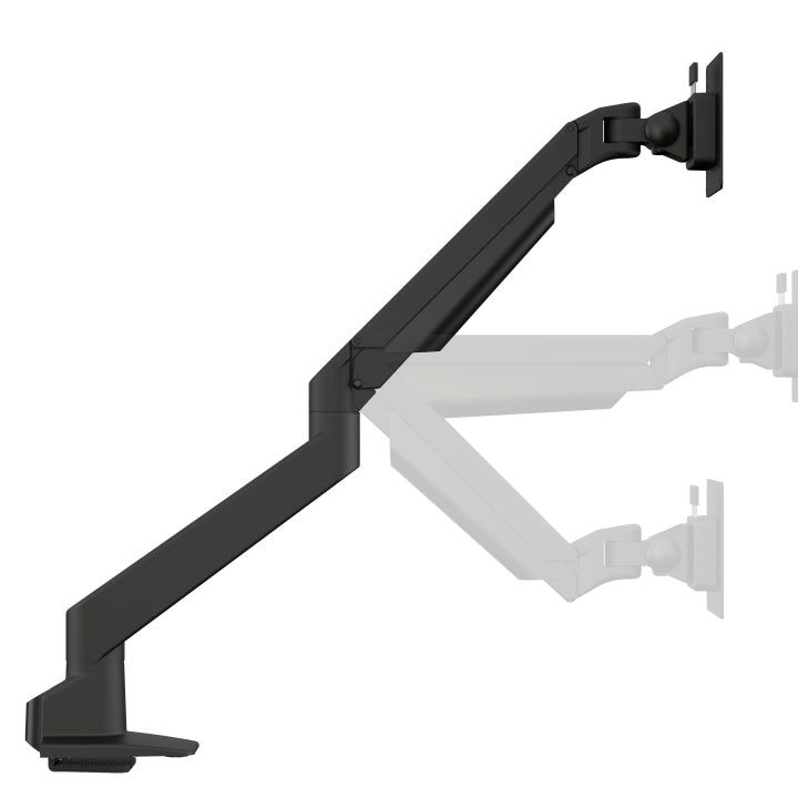 Dark Slate Gray Multibrackets M VESA Gas Lift Arm Single Black w. Duo Crossbar