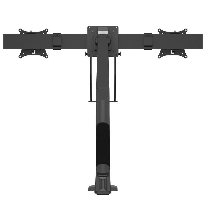 Dark Slate Gray Multibrackets M VESA Gas Lift Arm Single Black w. Duo Crossbar