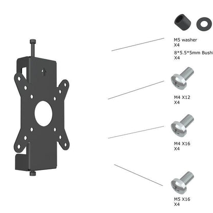 Dark Slate Gray Multibrackets M Pro Series - Monitor Mount Fixed Pro 50/75/100