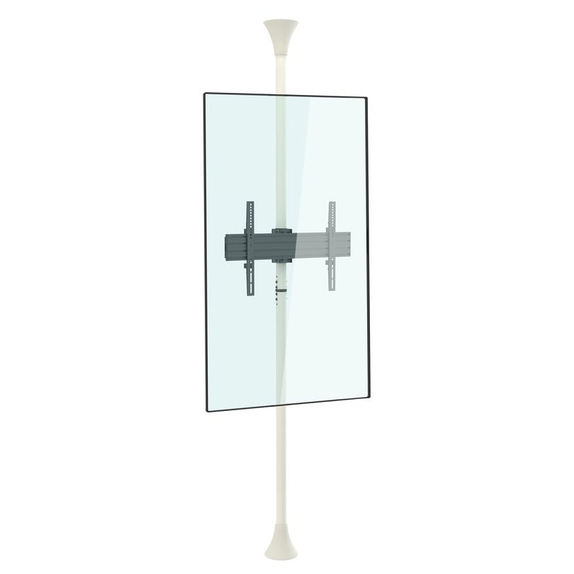 White Smoke Multibrackets M Floor to Ceiling Mount Pro MBFC1U White