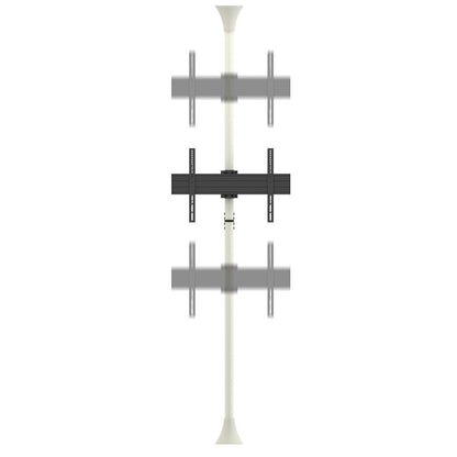 Light Gray Multibrackets M Floor to Ceiling Mount Pro MBFC1U White