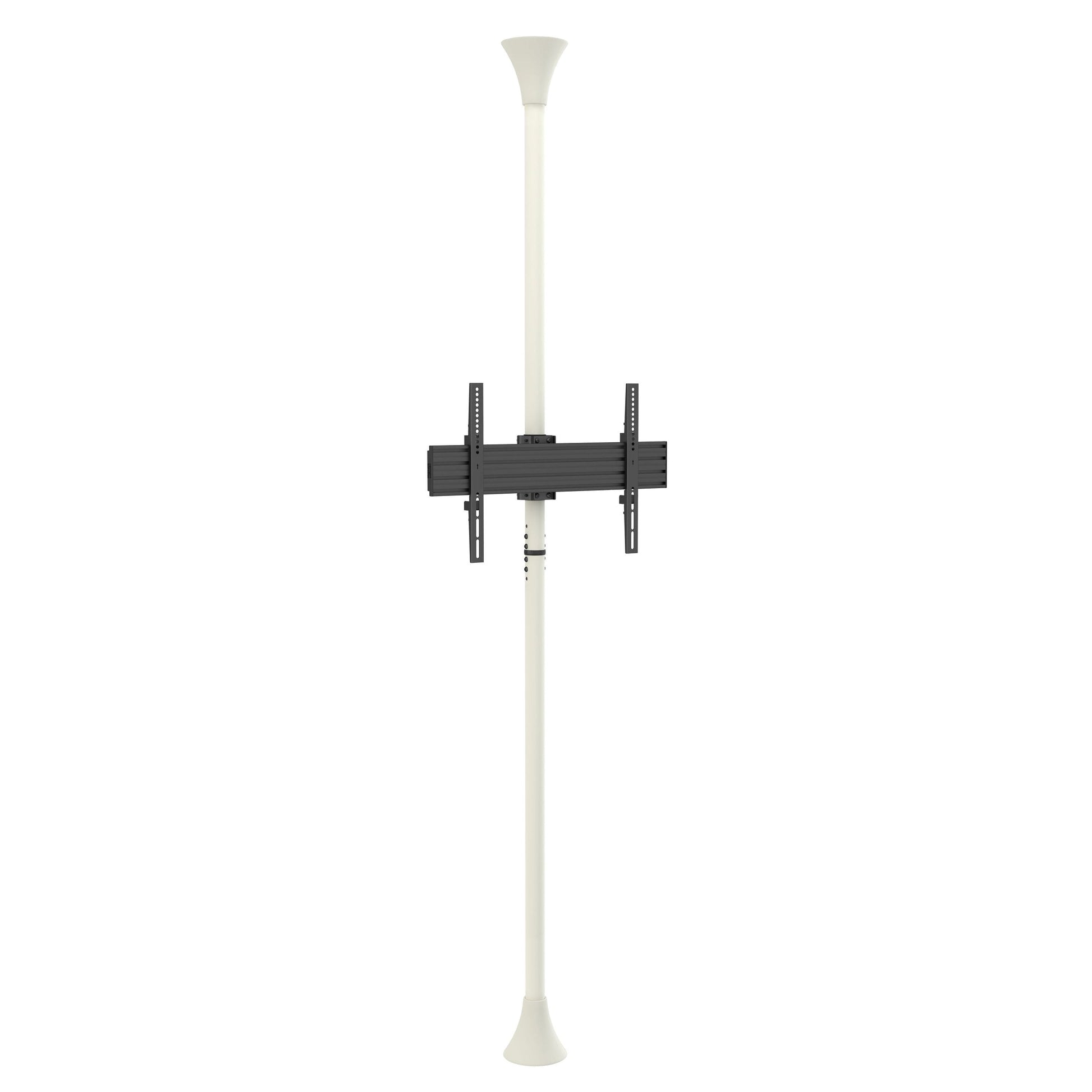 Light Gray Multibrackets M Floor to Ceiling Mount Pro MBFC1U White