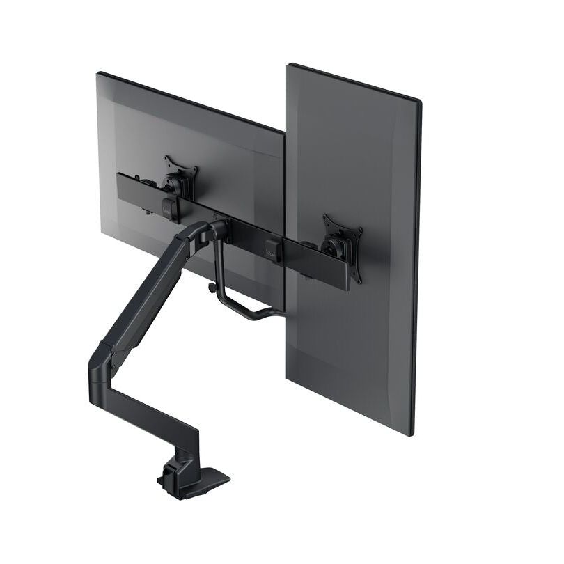 Dark Slate Gray Multibrackets M VESA Gas Lift Arm w. Duo Crossbar 2 Black
