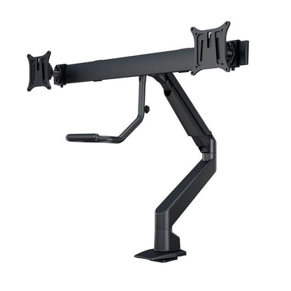 Dark Slate Gray Multibrackets M VESA Gas Lift Arm w. Duo Crossbar 2 Black