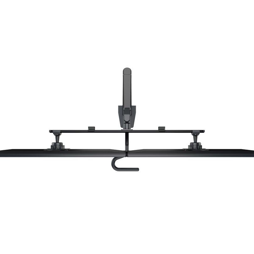 Dark Slate Gray Multibrackets M VESA Gas Lift Arm w. Duo Crossbar 2 Black