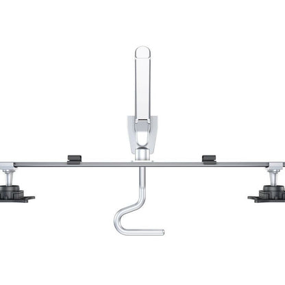Light Gray Multibrackets M VESA Gas Lift Arm w. Duo Crossbar 2 Silver