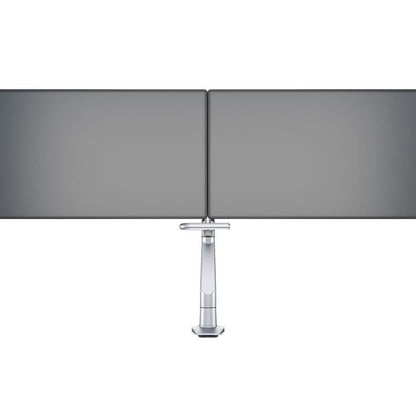 Light Slate Gray Multibrackets M VESA Gas Lift Arm w. Duo Crossbar 2 Silver