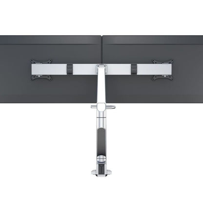 Dark Slate Gray Multibrackets M VESA Gas Lift Arm w. Duo Crossbar 2 Silver