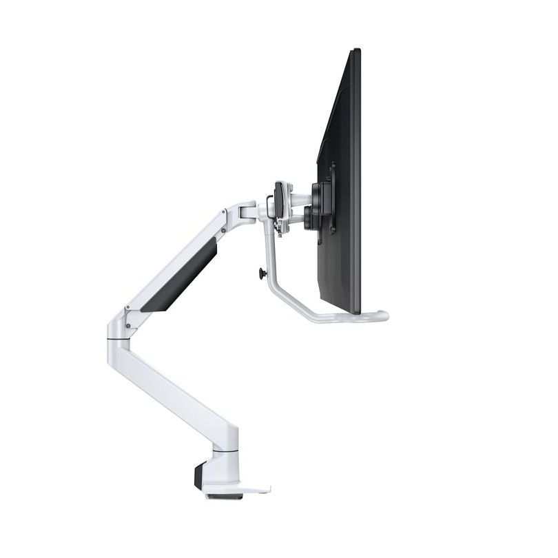 Dark Slate Gray Multibrackets M VESA Gas Lift Arm w. Duo Crossbar 2 White