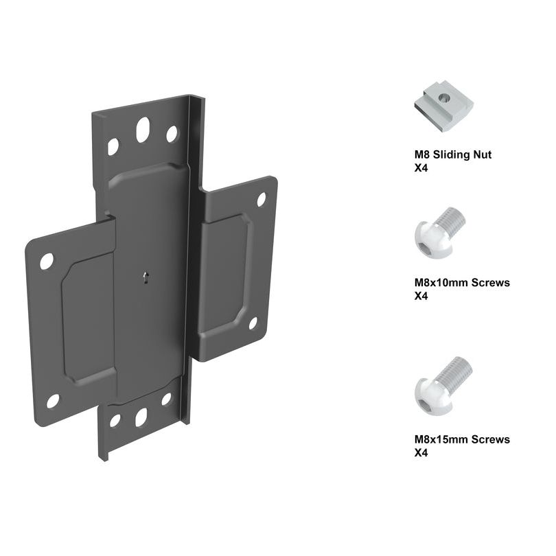 Dim Gray Multibrackets M Pro Series - Pole Clamp Plate