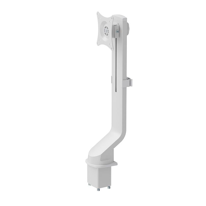 Light Gray Multibrackets M Medical Monitor Stand Basic