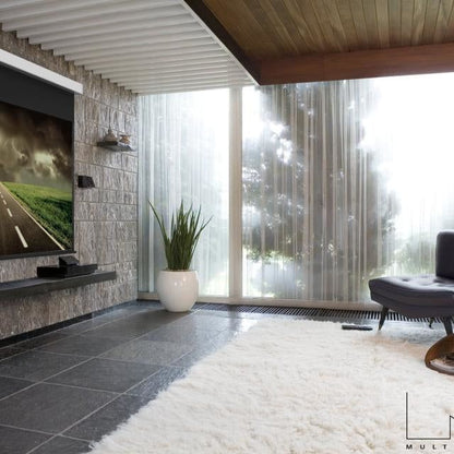 Light Slate Gray Multibrackets M 4:3 Manual Projection Screen 200x150, 100"