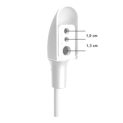 Light Gray Multibrackets M Speaker Floorstand White 2-pack
