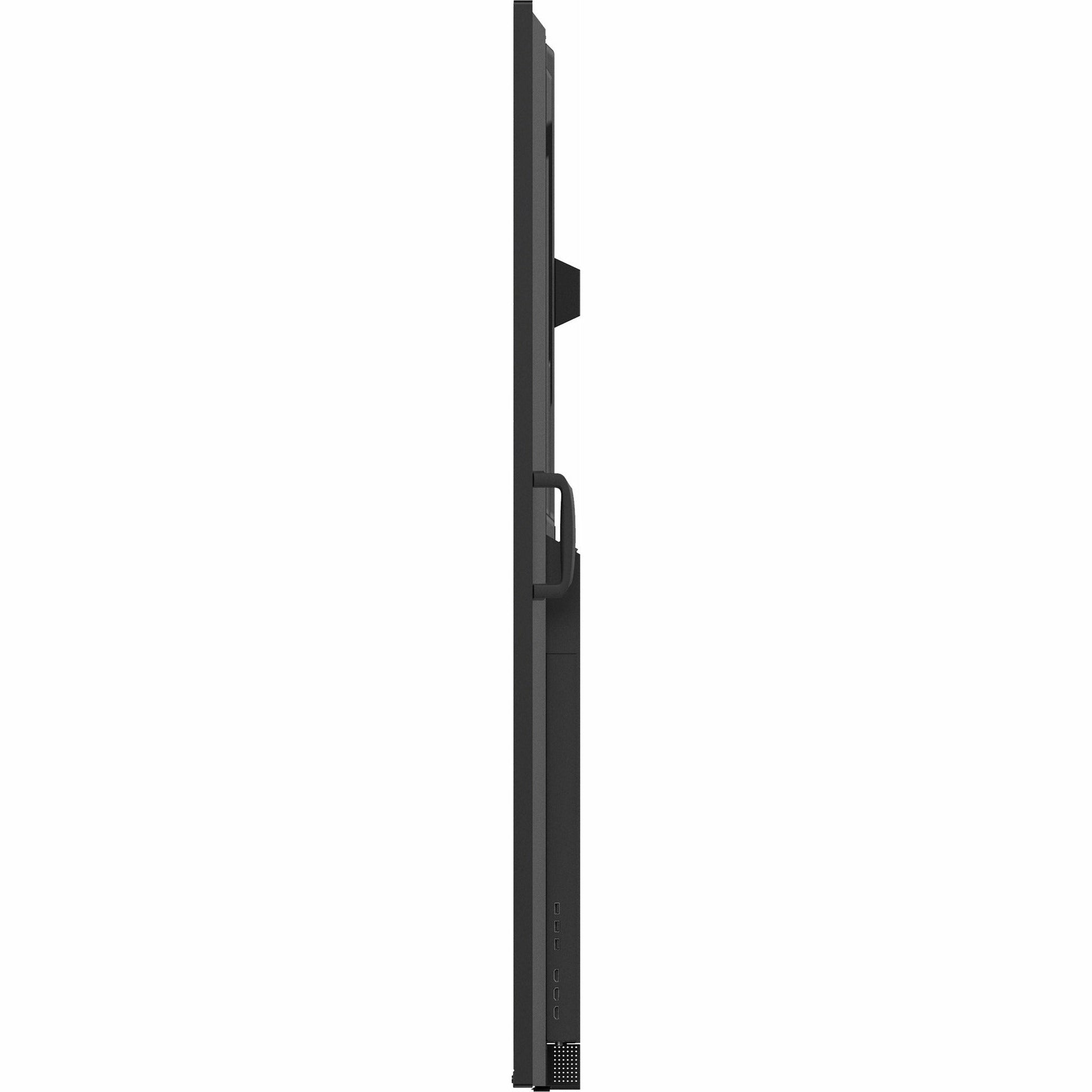 Dark Slate Gray iiyama ProLite LE9845UHS-B1 98’’ 4K UHD Professional Signage Display, featuring Android OS, 18/7 Operation, E-Share / ScreenShare, Landscape Only