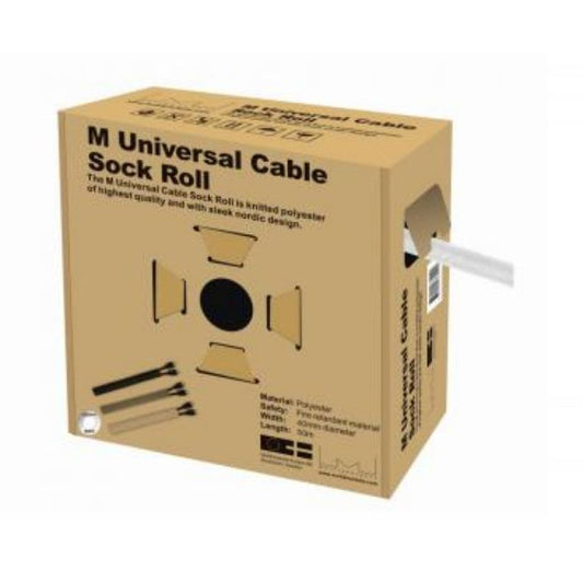 Dark Khaki Multibrackets 7350022732490 cable sleeve White