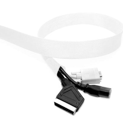 Dark Slate Gray Multibrackets M Universal Cable Sock Roll White 55mm-W 50m-L