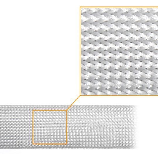 Light Gray Multibrackets M Cable Sock Roll Velcro Silver 50m-L