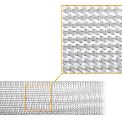 Light Gray Multibrackets M Cable Sock Roll Velcro Silver 50m-L