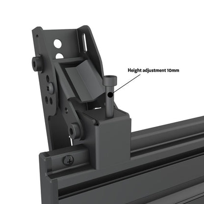 Dark Slate Gray Multibrackets M Wallmount Pro MBW1U Tilt 200 Black