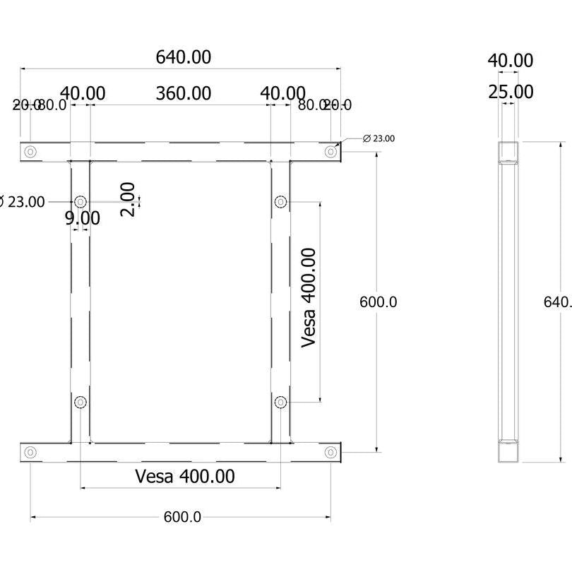 Light Gray Multibrackets M Extender Kit Push SD 600x600