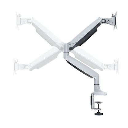 Light Gray Multibrackets M Deskmount Gas Spring Single White