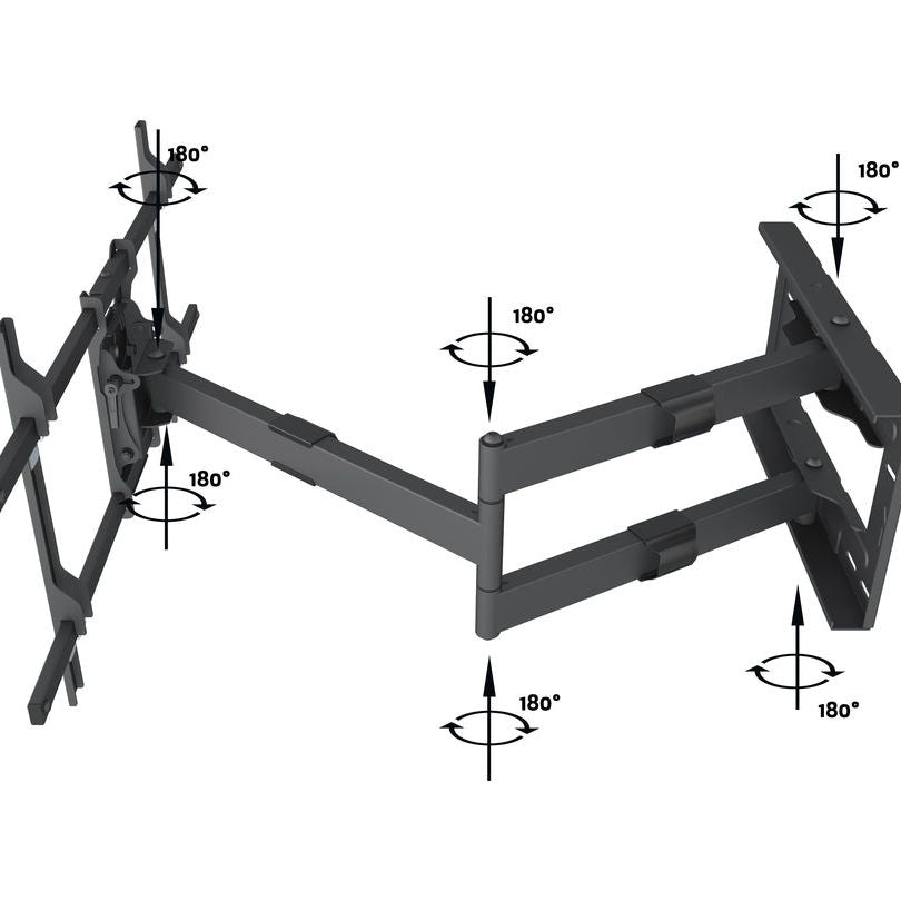 Dark Slate Gray Multibrackets M Universal Long Reach Arm 1010mm HD, Single